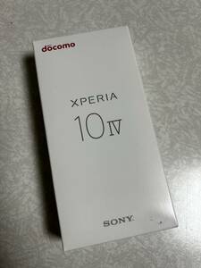 ドコモ docomo Xperia10 Ⅳ SO-52C ブラック（K）　simフリー