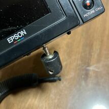 EPSON ET-351R 車載用アナログ液晶テレビ　有線リモコン　シートレール取付具_画像7