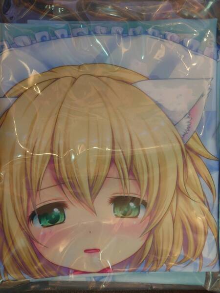 ねこみみセーラークッションカバー(男の子版、45×45cm) たままに たまにん