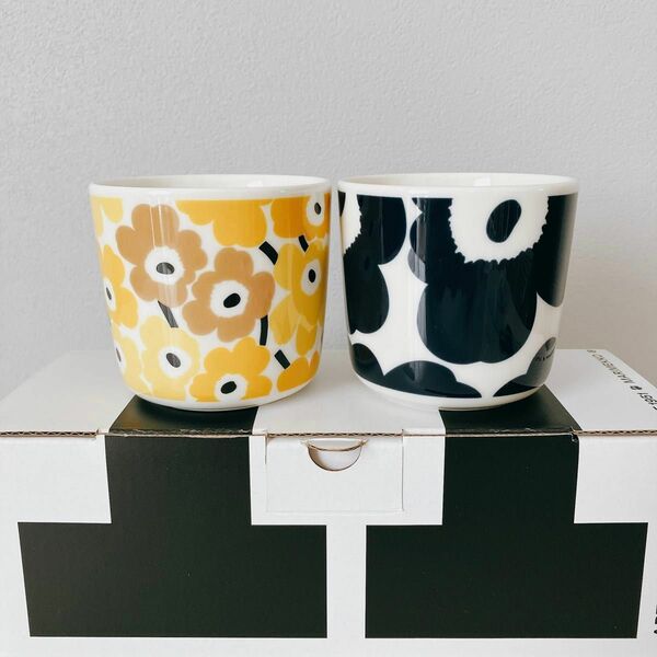 【新品未使用】marimekko 日本限定　UNIKKO ラテマグ　セット