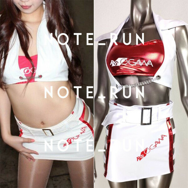 【tor】コスチューム RQ レースクイーン 衣装　白・赤