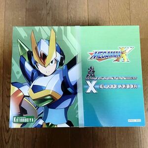 コトブキヤ　ロックマンX ブレードアーマー　プラモデル　フィギュア　エックス　ps プレステ　megaman rockman 模型　人形