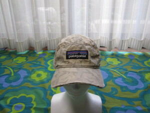 Patagonia パタゴニア 迷彩柄 キャップ 帽子 メンズ/ワンサイズ USED キャンプ アウトドア