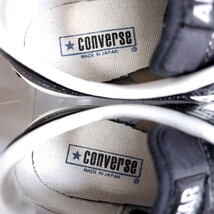 程度良好 日本製 8 26.5 CONVERSE ONE STAR コンバース ワンスター J ブラック 黒 ホワイト 白 ONESTAR_画像6