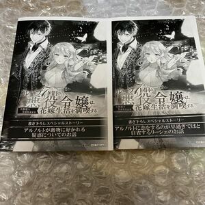 ループ７回目の悪役令嬢は、元敵国で自由気ままな花嫁生活を満喫する 6巻 購入特典SS 特約店SS 書泉限定SS セット バラ売り不可