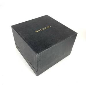 BVLGARI ブルガリ 時計ケース 空箱 ボックス ブラック 黒 ウォッチケース BOX 腕時計ケース 13×13×8.5cm の画像8