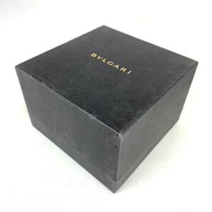 BVLGARI ブルガリ 時計ケース 空箱 ボックス ブラック 黒 ウォッチケース BOX 腕時計ケース 13×13×8.5cm の画像7