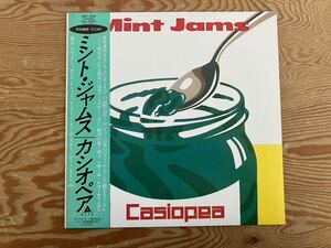  Casiopea mint * jam sCASIOPEA MINT JAMS ALR-20002 Alpha record obi attaching beautiful goods 