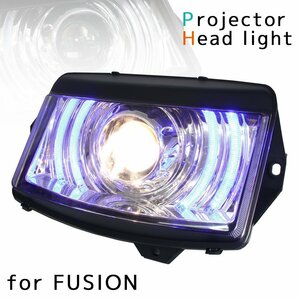 ホンダ フュージョン MF02 プロジェクターヘッドライト LED ヘッドランプ カスタム パーツ 外装 部品 バイク オートバイ 交換