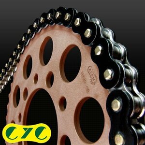 ★車種検索可★CYC 420-120L バイクチェーン ブラック DT50 YB-1 GT50 RZ50 TZM50R V50 CHAPPY50 チャッピー50 DT50R GT50 POCEK RX50