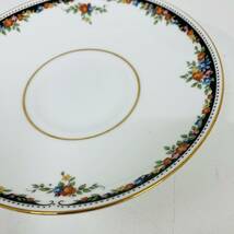 WEDGWOOD　ウェッジウッド　OSBORNE　オズボーン　ボーンチャイナ　小花柄　ティーカップ　カップ＆ソーサー　2客セット　【0514-D】_画像6