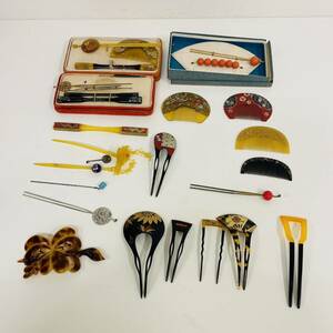  ornamental hairpin ...... obidome summarize 28 point tortoise shell manner coating thing set peace small articles kimono [0530]