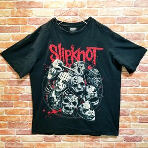 【サイズL】古着　バンドTシャツ　ロック　Slipknot