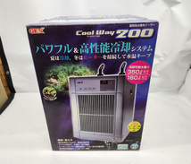 未使用・長期保管品 GEX クールウェイ200 観賞魚水槽用クーラー 淡水・海水両用 Cool Way 札幌市 平岸店_画像1