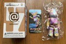 ベアブリック　ジェリービーン　BE@RBRICK SERIES 47 jelly bean 花柄　フラワー　メディコムトイ 未開封　箱　カード付き　同梱可能_画像1