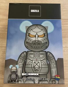 ベアブリック　メカゴジラ　1974 BE@RBRICK ※400%のみ　TOHO 東宝怪獣　MechaGodzilla GODZILLA ゴジラ　