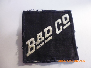 バドカンパニー　Bad Company 古着用の中古のくたびれたビンテージ・ワッペン