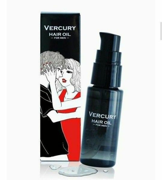 VERCURY バーキュリー ヘアオイル メンズ スタイリング 軽め パーマ ワックス グロス ノンシリコン トリートメント 