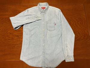 Supreme Oxford shirt denim シュプリーム オックスフォード シャツ デニム size S