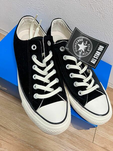 新品　CONVERSE コンバース　オールスター　ブラック　25cm