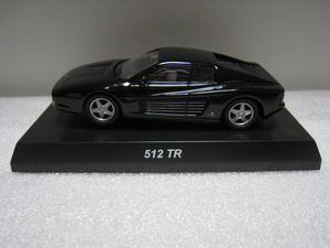 京商　サークルK　第17弾　フェラーリ　コレクションⅣ「　５１２　ＴＲ　ブラック色　」　1/64　ケース箱、カード、外箱有り
