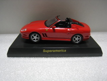 京商　サークルK　第22弾　フェラーリ　コレクションⅤ「　Superamerica　レッド色　」　1/64　ケース箱、カード、外箱有り_画像1