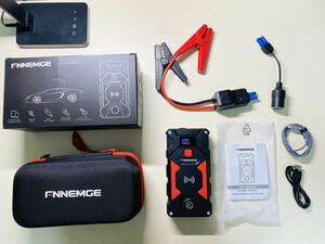  used FNNEMGE Jump starter electric current 6000A 26800mAh engine starter 