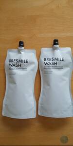 BRESMILE ブレスマイル ブレスマイルウォッシュ WASH トゥースウォッシュ 270ml マウスウォッシュ 2個セット 新品・未開封