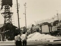 昭和鉄道写真：日豊本線南延岡機関区のC12 93。1972年頃撮影。7.7×11.1㎝。_画像4