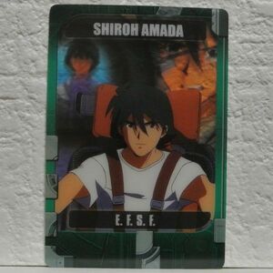 中古■SHIROH AMADA シロー アマダ ガンダムカード GUNDAMトレーディングカードMORINAGA TRADING CARD森永食玩おまけ■i良品生活おひさま堂