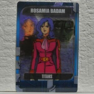 中古■ROSAMIA BADAM ロザミア バダム ガンダムカード GUNDAM トレーディングカード MORINAGA TRADING CARD 森永食玩■i良品生活おひさま堂