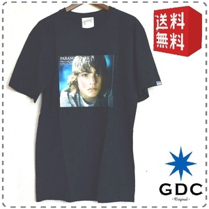 GDC ジーディーシー メンズ半袖Tシャツ Paranoidpark パラノイドパーク 黒 綿100% サイズXS 送料無料 A084