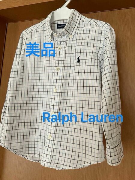 ラルフローレン Ralph Lauren ボタンダウン チェックシャツ コットン キッズシャツい