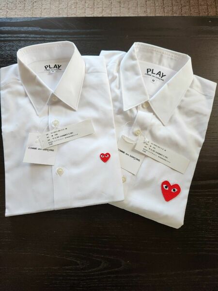COMME des GARCONS PLAY シャツ　ペア