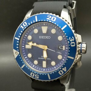 セイコー Seiko 腕時計 動作品 V157-0BT0（プロスペックス　ダイバ