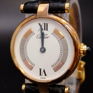  Cartier Cartier wristwatch immovable goods 590004( Must Vendome 925) lady's 3554330