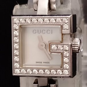  Gucci Gucci наручные часы неподвижный товар 102( бриллиантовая оправа ) женский 3554417