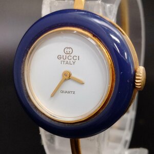 グッチ Gucci 腕時計 動作品 （チェンジベゼル） レディース 3553109