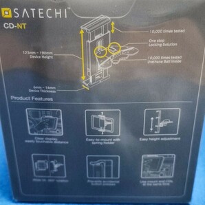 Satechi スマホ タブレット 車載ホルダー CDスロット 取り付け 5−11インチ用の画像9