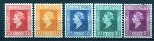 4422* Holland 1944 year vi ru hell mi-na woman .5 kind unused * settled 