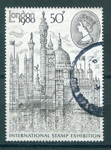9800◇イギリス　1980年　ロンドンの名所／国際切手展　1種完　済