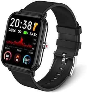 q9proスマートウォッチ iPhone対応 1.7インチ大画面 smart watch for men 24種類運動モード 歩数