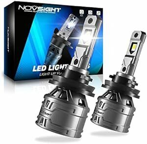 NOVSIGHT h11 ledバルブ hi/lo切替 10000lm 6500k H11 LED ヘッドライトフォグ電球 12/