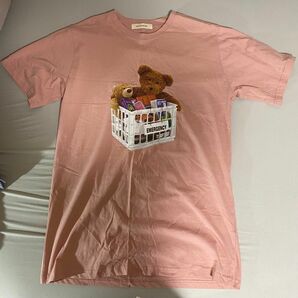 くまさん　Tシャツ　ピンク　ビックサイズ Tシャツ 半袖Tシャツ