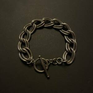 silver 925 double chain bracele 