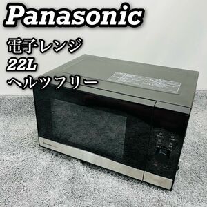 パナソニック　電子レンジ　ヘルツフリー　22L　NE-FL222-K