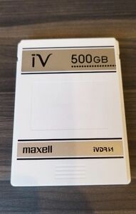maxell　 マクセル　 カセットハードディスク　 iVDR-s　IVDR　500GB　純正品　日立　HITACHI　iV