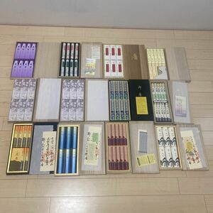 [ unused goods ] high class incense stick ... manner white ... flower . flower ....... Sakura flower month .. etc. large amount together summarize tree box ⑪ 12 point 