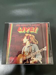 送料無料　LIVE! Bob Mary and the Wailers　ボブ・マーリー＆ウェイラーズ　ライブ　CD　1975　ISLAND