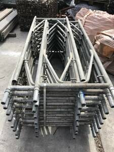 [ tax included ] frame collection scaffold for 617 frame -inch size kachi lock pin attaching . frame scaffold temporary .. next generation single tube construction site DIY scaffold painting scaffold Yokohama departure *Shizaikan